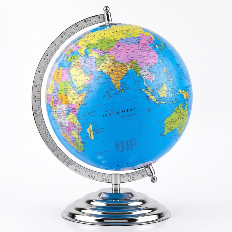 10-Inch Educational World Globe - image 1